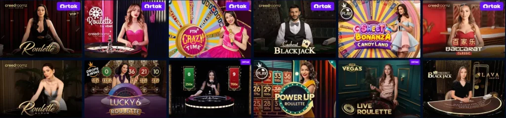 meilleur casino en direct chez Vbet